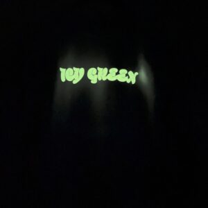 Icy Green Glow Name Crew neck